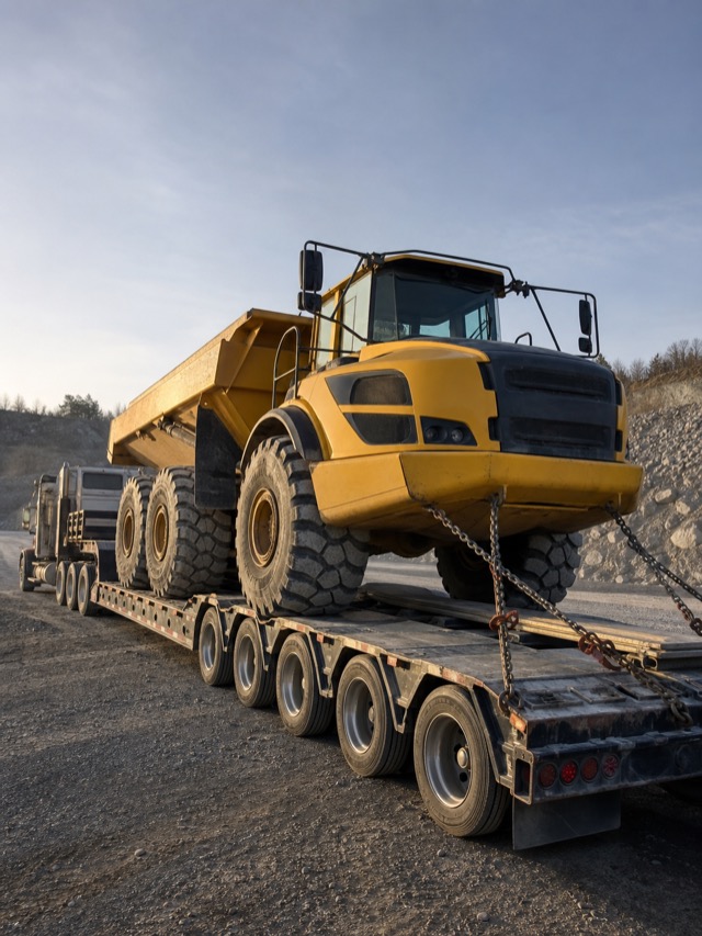 Dump truck transport