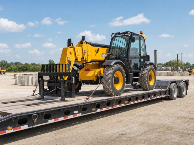 Telehandler transport service