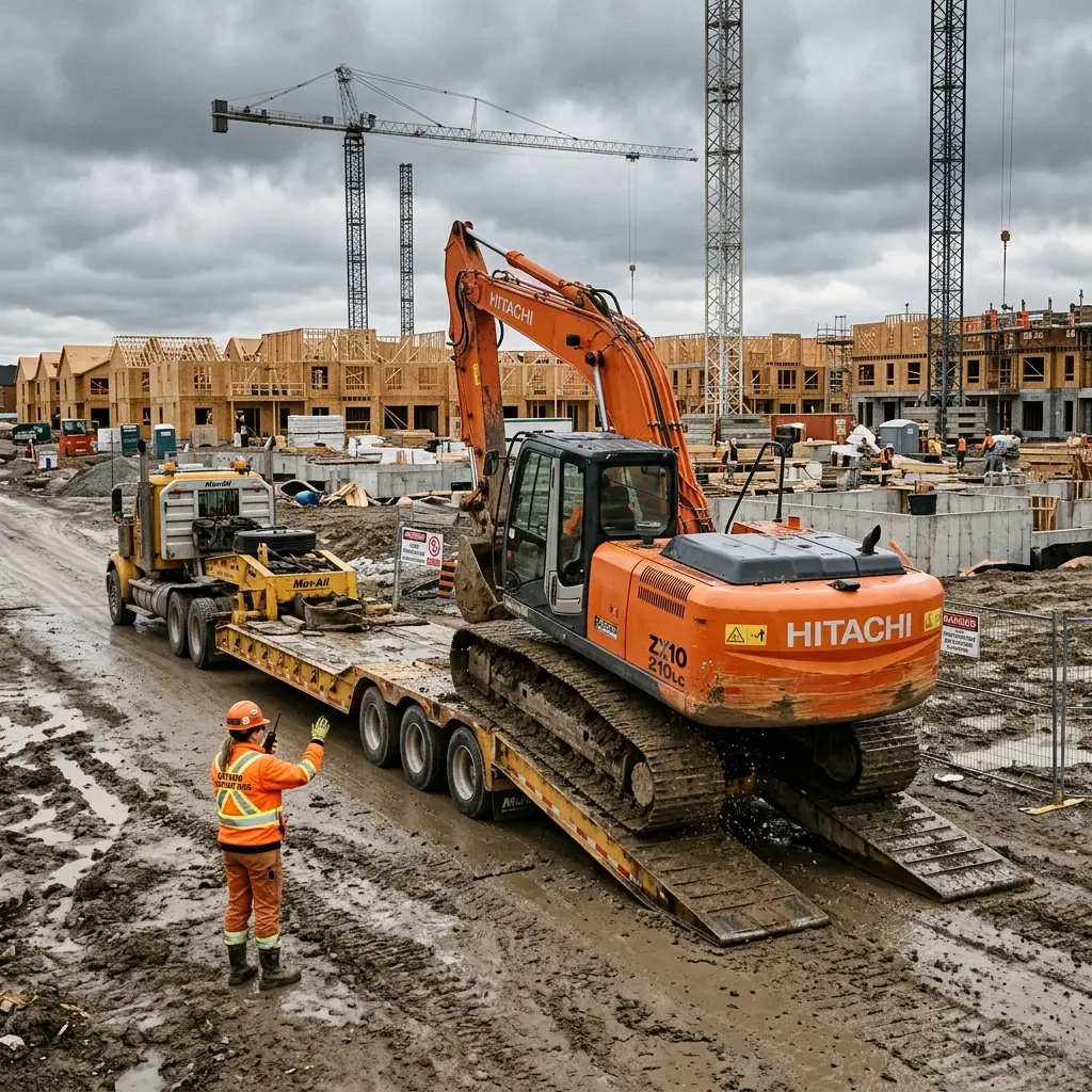 Excavator transport
