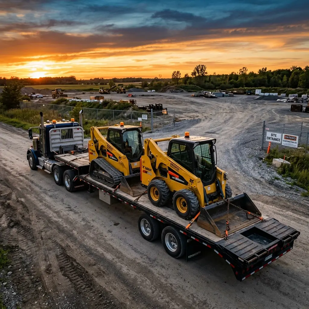 Skid steer transport